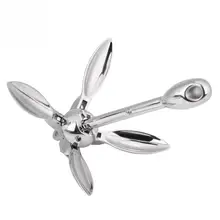 1,5 кг лодка из нержавеющей стали, складной якорь грейнеля, док-оборудование для морской яхты, лодочный фитинг, складной якорь грейнеля