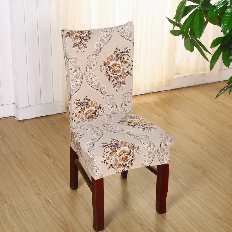 Compare Prices On European Dining Chairs- Online Shopping/Buy Low Polyester Spandex Chair Covers Printed Elastic Dining Chair Covers For Wedding Party European style Chair Covers - Compare Prices On European Dining Chairs- Online Shopping/Buy Low