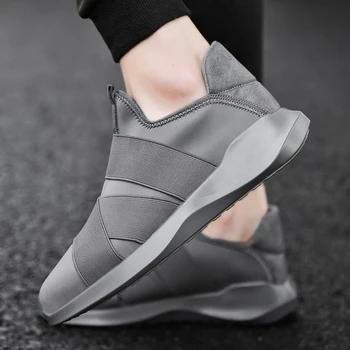 

ARUONET Men Shoes Summer Breathable Casual Sneakers Trendy Slip On Men's Mesh Flats Shoes Classic Walking Shoes Mocassin Homme