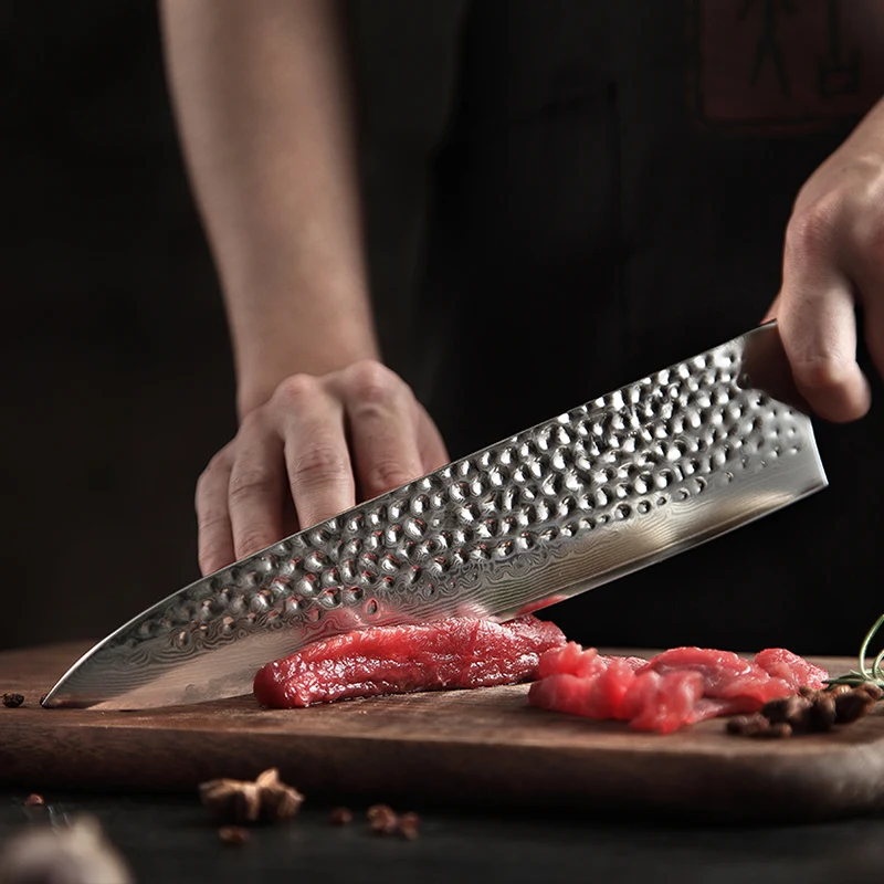  XINZUO 10-in Chef Knife Kitchen knife High Quality Damascus High Carbon Stainless Steel Japanese Se - 33015669775
