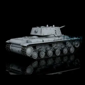 

2.4G Henglong 1/16 Gray 6.0 Upgraded Soviet KV-1 RTR RC Tank 3878 Metal Tracks TH12652