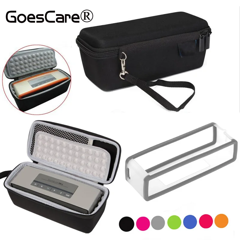 bilder für EVA Reise Carry Lagerung Fall Abdeckung Box + Weichen TPU Silikon Tasche Für Bose Soundlink Mini 2/Mini drahtlose Bluetooth Lautsprecher bilder für EVA Reise Carry Lagerung Fall Abdeckung Box + Weichen TPU Silikon Tasche Für Bose Soundlink Mini 2/Mini drahtlose Bluetooth Lautsprecher