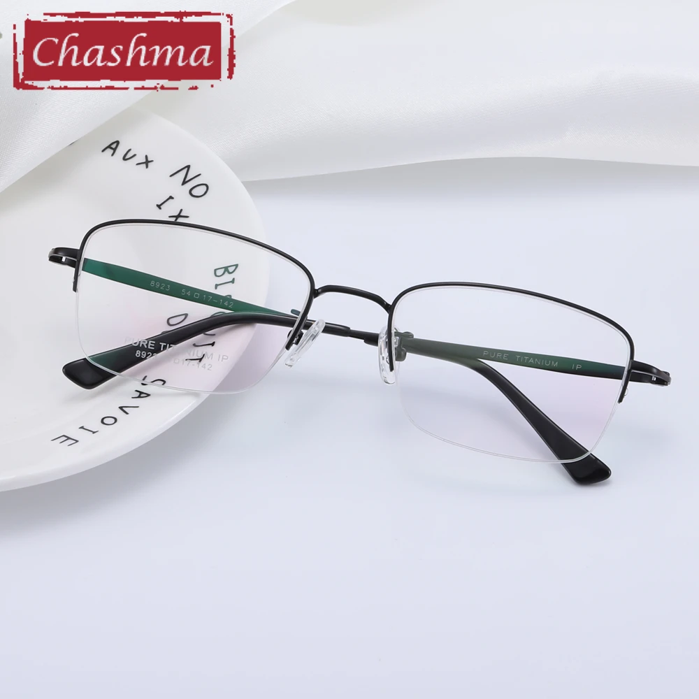 Рецептурные очки мужские титановые очки оптические оправы Высокое качество оправы для очков