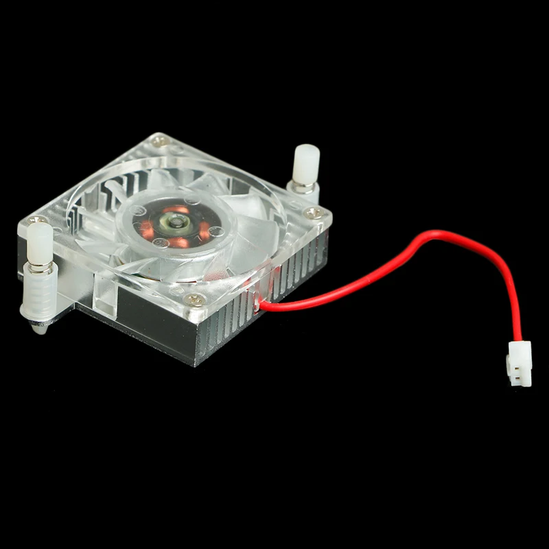 

NoEnName_Null New Plastic 40*40*12mm DC 12V 2pin PC Computer Desktop Box CPU Cooler Cooling Fan