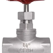 3/4in.(DN20) Нержавеющая сталь Глобусы Клапан-200wog fxf