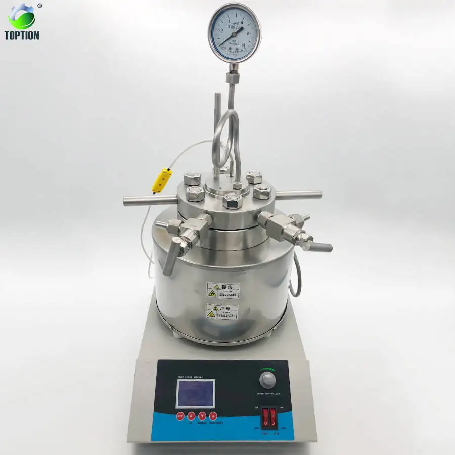 250ml 10Mpa Stainless Steel High pressure Reactors Hydrothermal