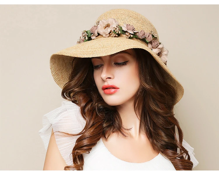 straw hats for women summer beach