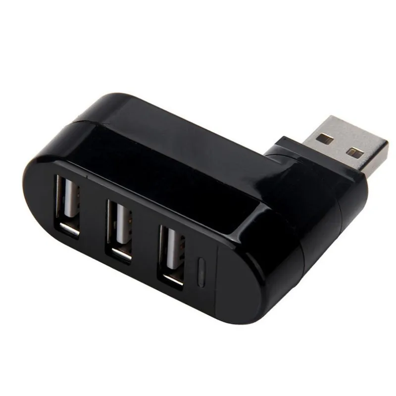 

USB2.0HUB hub can be rotated 3 port expansion USB splitter USB one minute three multi-function expander