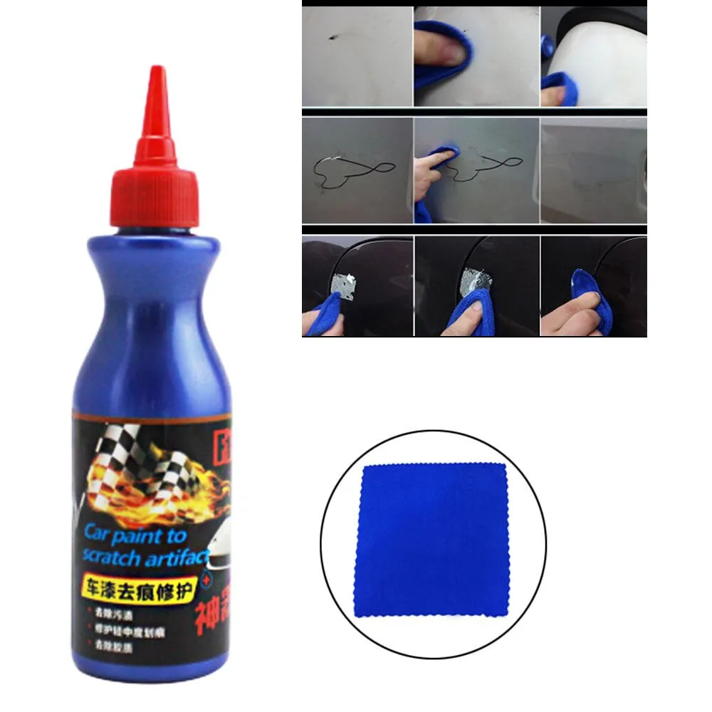 

New Car 100ML 1set Paint Scratch Repair Agent Polishing Wax Paint Scratch Repair Remover Paint Care Coat Auto p# 813 dropship