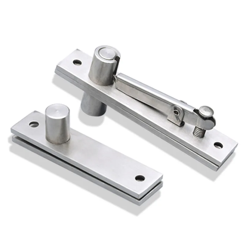 304 Stainless Steel Invisible Door Heaven and Earth Hinge Hidden Upper Lower Furniture Hardware 360 Degree Hinge|Дверные петли| |