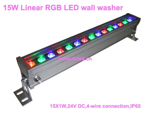 

IP65,CE,good quality, high power 15W Linear RGB LED bar light,15W RGB LED wall washer,15*1W,24VDC,DS-T76-50cm-15W-RGB