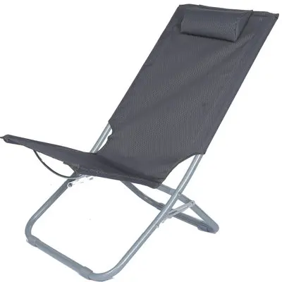 Открытый складной пляжный шезлонг для отдыха портативный стул для сна для рыбалки домашний садовый стул легкий откидной стул для балкона - Цвет: B