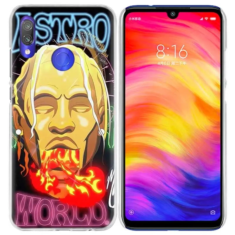 Чехол Трэвиса Скотта астромира для Xiao mi Red mi Go Note 7 6 6A Pro S2 5 5A 4X mi A1 A2 9 mi x 3 5G 8 lite Play F1 жесткий чехол для телефона - Цвет: 05