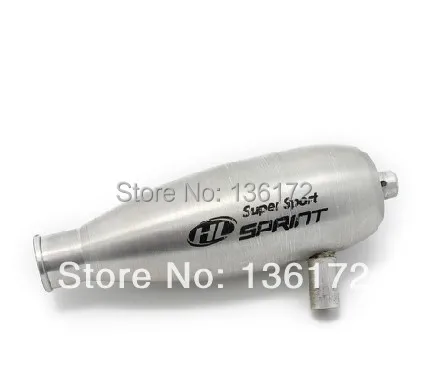 

Henglong 3850-1/3850-3 1:10 R/C Nitro Turbulent Elders truck parts No E004 escape-pipe set