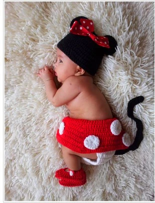 Dessin Anime Nouveau Ne Chapeau Bebe Chapeau Couvre Couche Avec Jupe Courte Bebe Ensemble Nouveau Ne Crochet Photographie Accessoire 0 1m 3 4m Aliexpress