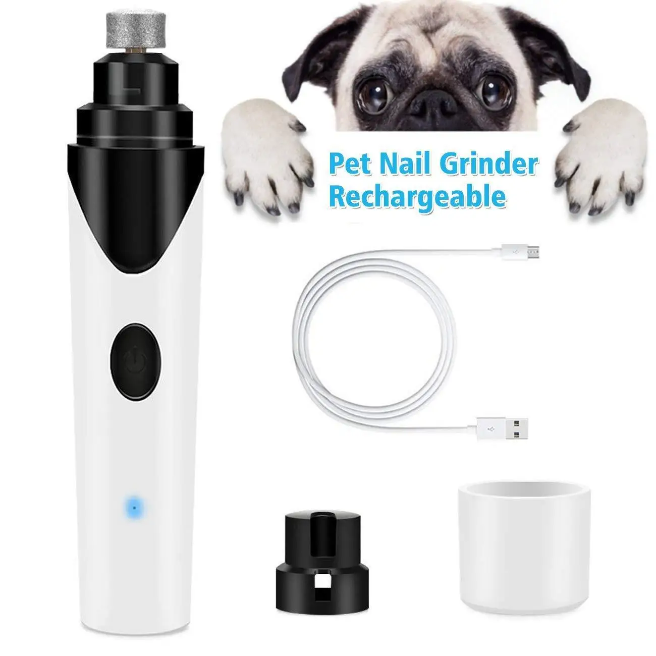 52 Top Photos Best Pet Nail Grinder For Cats - Rechargeable Pet Nail Grinder Dog Nail Clippers Painless ...