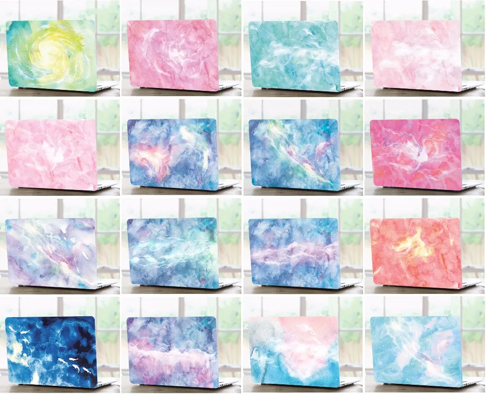 

Marble Pattern Hard Shell Case Keyboard Cover Skin Set For 11 12 13 15" Apple Macbook Air Pro Retina Touch Bar A1706 A1708 A1707