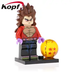 Одна распродажа Building Block PG1601 Dragon Ball Z Сон Гоку Вегета Broli лопуха маленькие фигурки для детей подарок игрушка PG8182