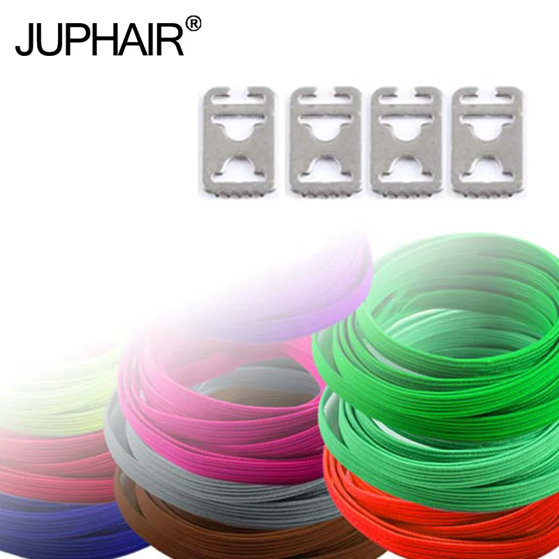 

New 3 Pairs Lazy Not Tie Shoelaces Metal Fashion Simple and Convenient Buckle Elastic Polyester Rubber Laces Sports Shoes Rope
