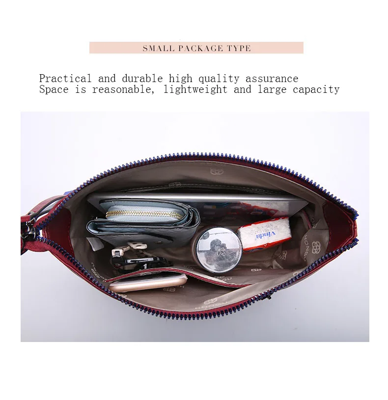 HONGU Fashion Women Top-Handle ShoulderBags Natural Genuine Leather Handbag Tote Lady Crossbody Bag Authentic Girl Messenger Bag  H51240560 (12)