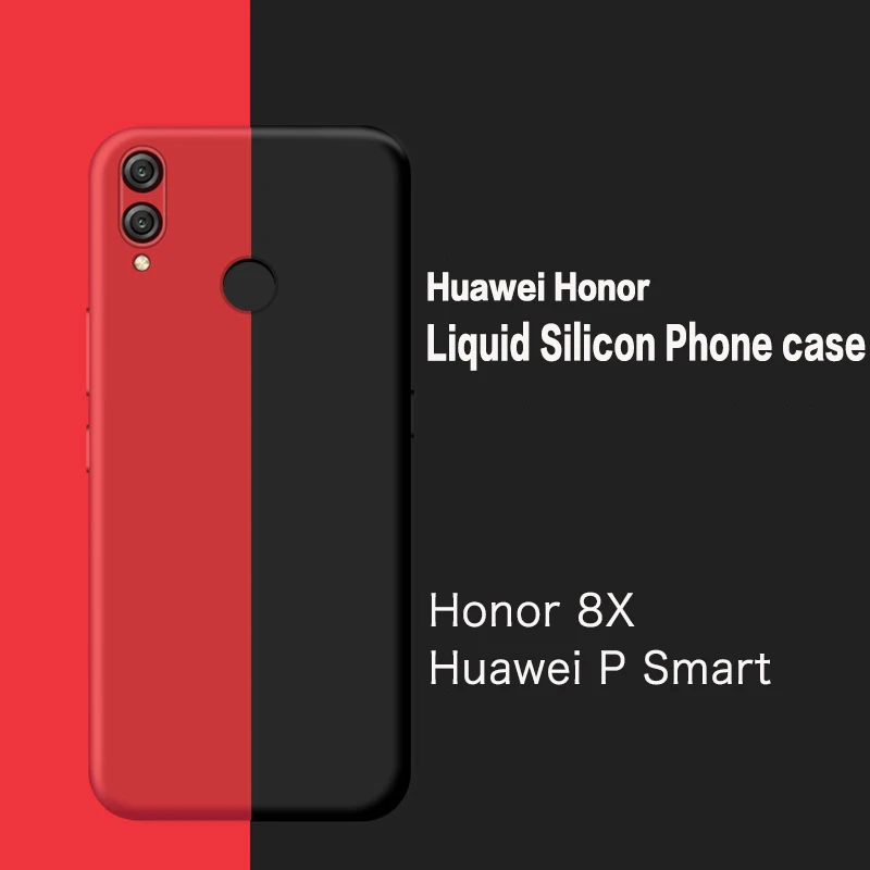 Чехол GKK для huawei Honor 8X, жидкий силиконовый чехол из поликарбоната для huawei Honor 10 Lite P Smart 8c, чехол, чехол