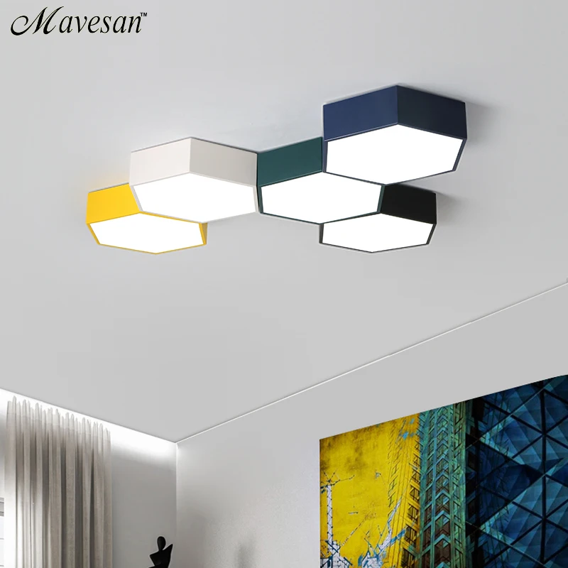 

Modern LED Ceiling Light diamond Indoor LED light Ceiling Lamp creative personality study dining room balcony