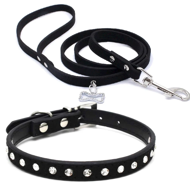 Il Gatto del Cane Strass Collare Collana di Cristallo del Diamante per La Pet Puppy Dog Zonster Strass Collare di Cane