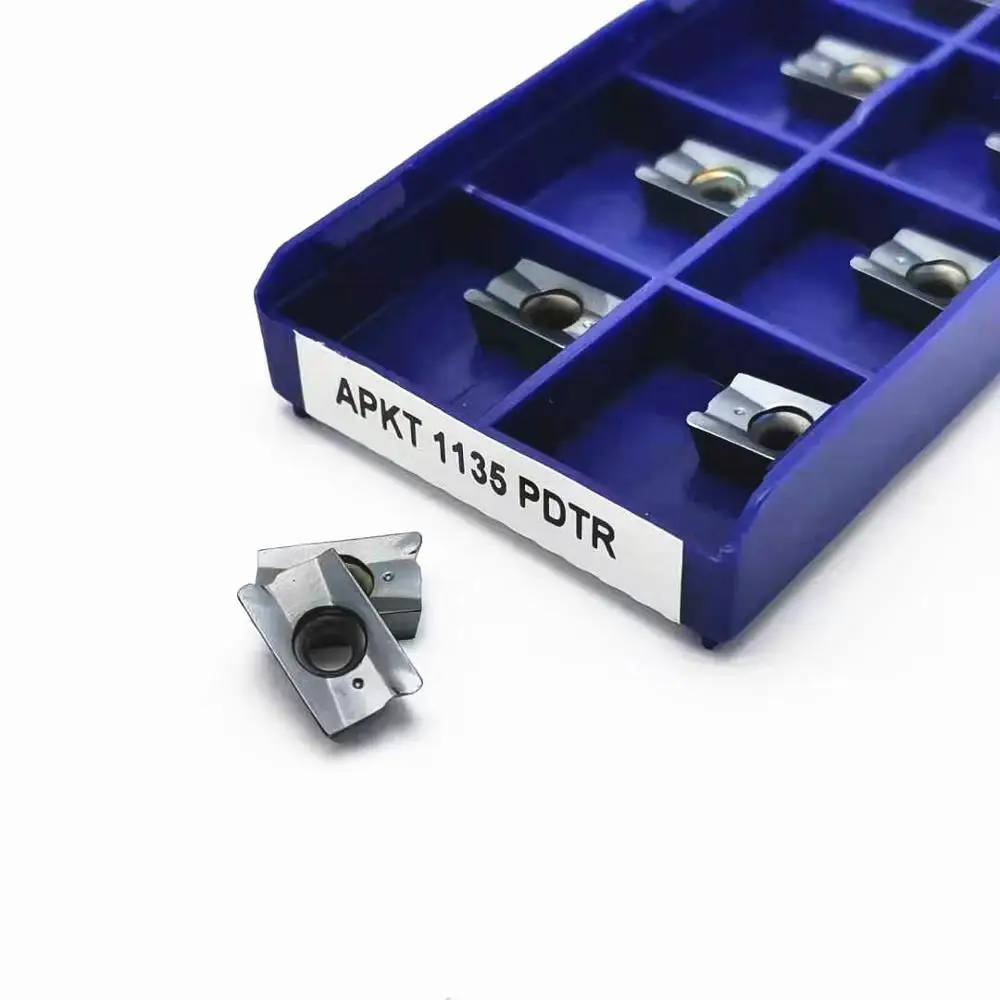 

Tungsten Carbide Tool APKT1135 PDTR LT30 Carbide Blade Lathe Milling Tool APKT 1135 Milling Cutter CNC Tool
