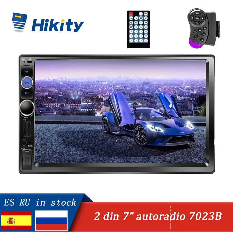 

Hikity Car MP5 Player Autoradio 2din Stereo Touch Screen Auto Radio Backup Camera Multimedia Player USB TF FM Audio Radio