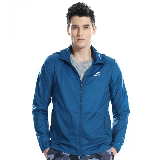 Spring Summer Outdoor Sun Protection Men Skin Jackets Light weight