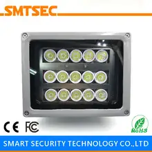 SMTSEC SI-15W 15 шт. светодиодный 70 м расстояние ИК инфракрасный осветитель 15-90 градусов дополнительная световая лампа для CCTV IP камеры безопасности