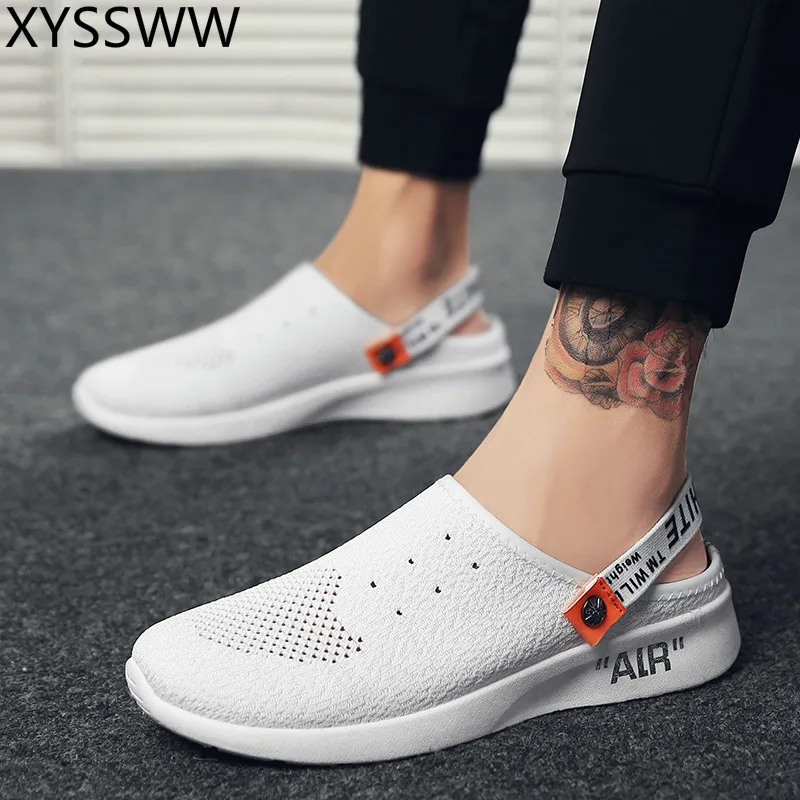 Mode Respirant D'été De Chaussures Hommes 4 Pantoufles Maille Pas Cher Marche Casual 3 1 Sandales 2 qwnFxxCtIR