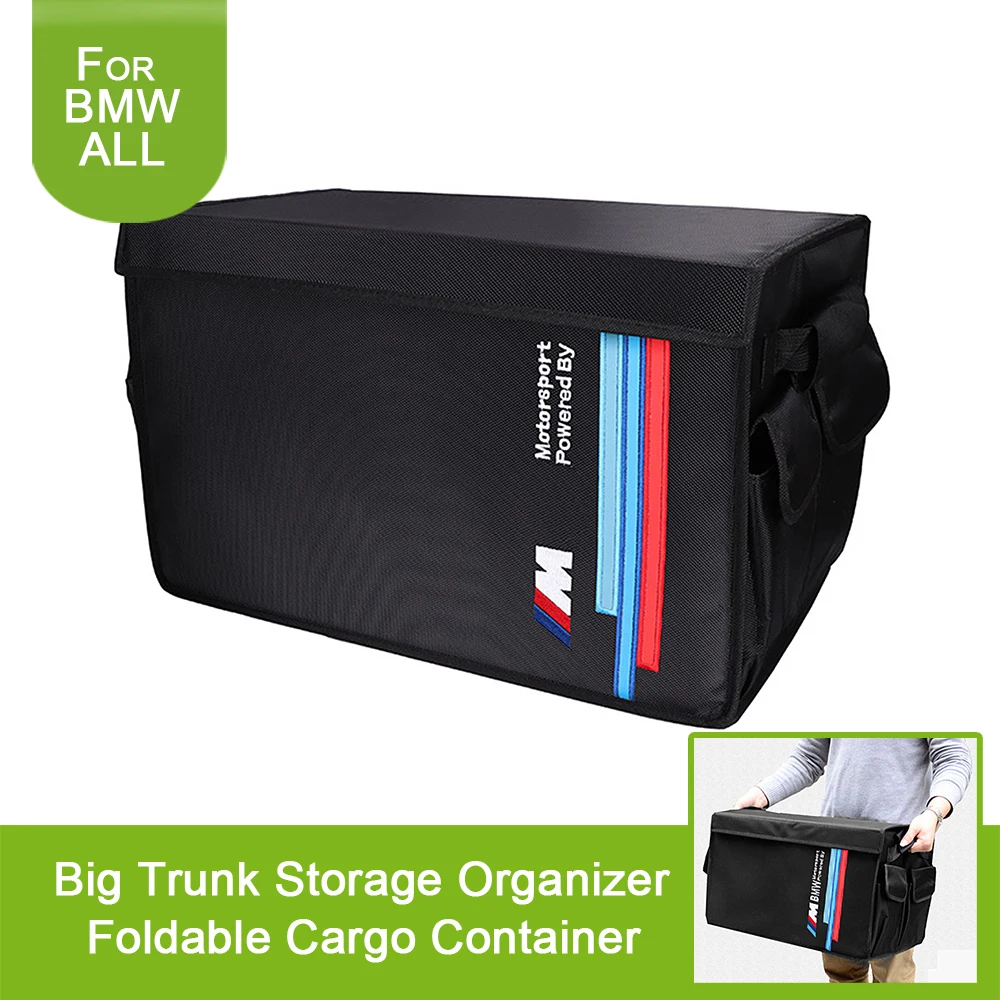 Stowing Tidying Big Trunk Storage Organizer Foldable Cargo Container