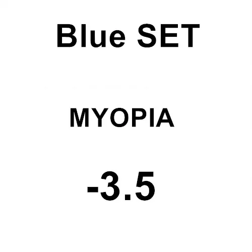 Diopter Snorkeling Mask Myopia Diving Masks With Prescription Lens(Nearsight 0-9.0), Corrective Scuba Mask For Sports Camera - Цвет: Blue Myopia  350