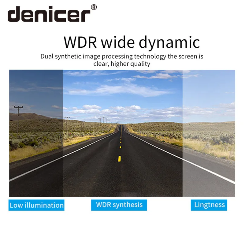 Видеорегистратор dencier DVR D720 камера 170 градусов видеокамера 1080P Full HD видео