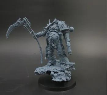 

1/18 Scale Resin Figure Model Kit Death Guard Static Modelling Assembling DIY Toys Hobby Tool A533