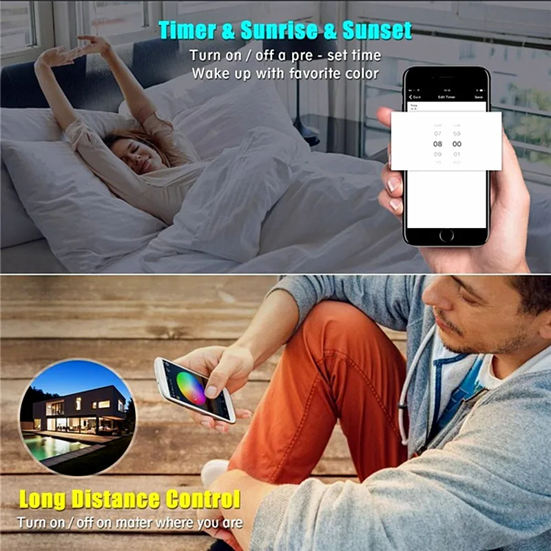 Wi Fi музыка IR / RF Bluetooth удаленный смартфон WiFi светодиодный RGB RGBW контроллер Android IOS