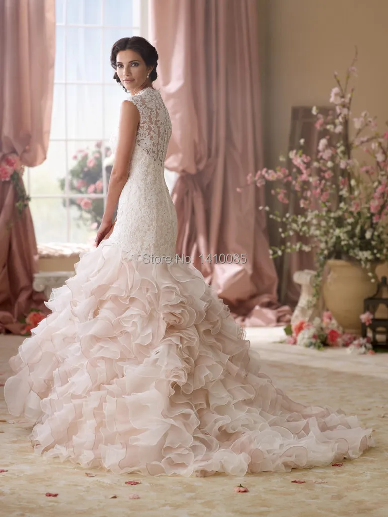 Designer Mermaid Wedding Dresses 2014