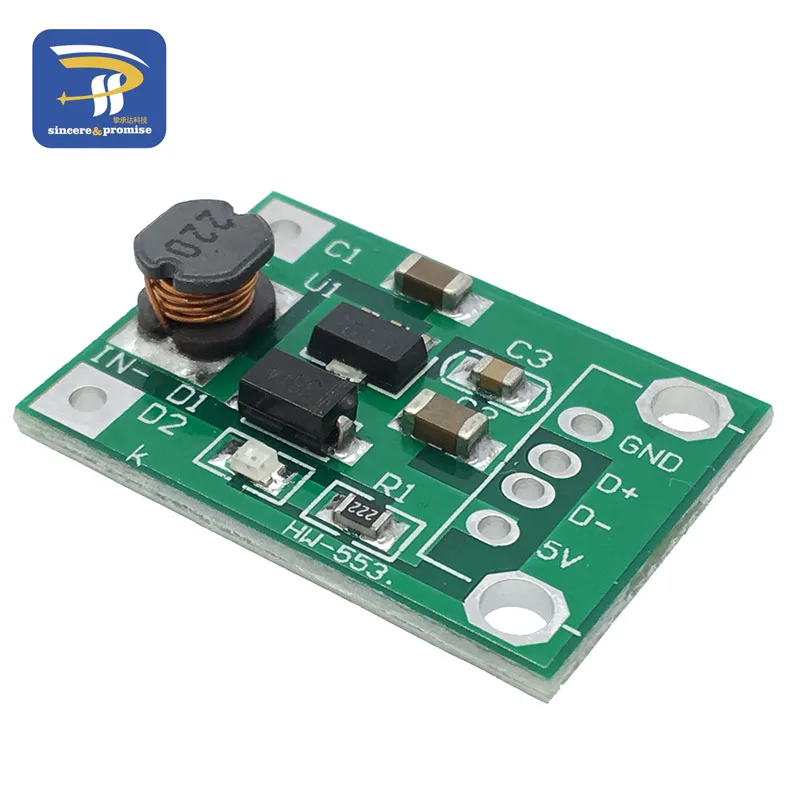2 шт. 600mA DC мини Step Up Мощность модуль для детей от 1 года до 5 лет в В повышающий