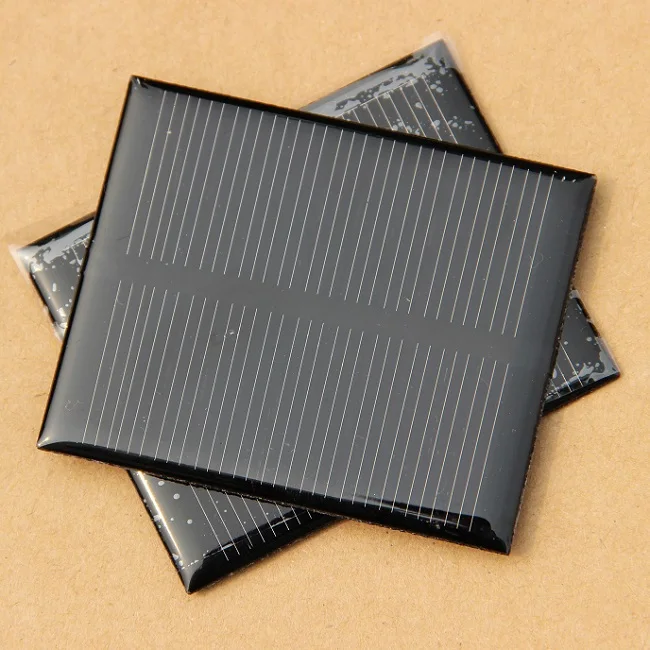 BUHESHUI Solar Panel 5.5V 0.5W Mini Solar Cell For Small Power