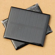 BUHESHUI Solar Panel 5.5V 0.5W Mini Solar Cell For Small Power Appliances Solar Toy Panel Education Kits 68×55.6x3mm 500pcs/lot