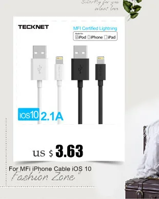 Микро-usb кабель TeckNet ультра прочный [6-Pack] разной длины(0,1 м, 0,3 м, 1 м X3 и 2 м) высокоскоростной кабель для синхронизации и быстрой зарядки