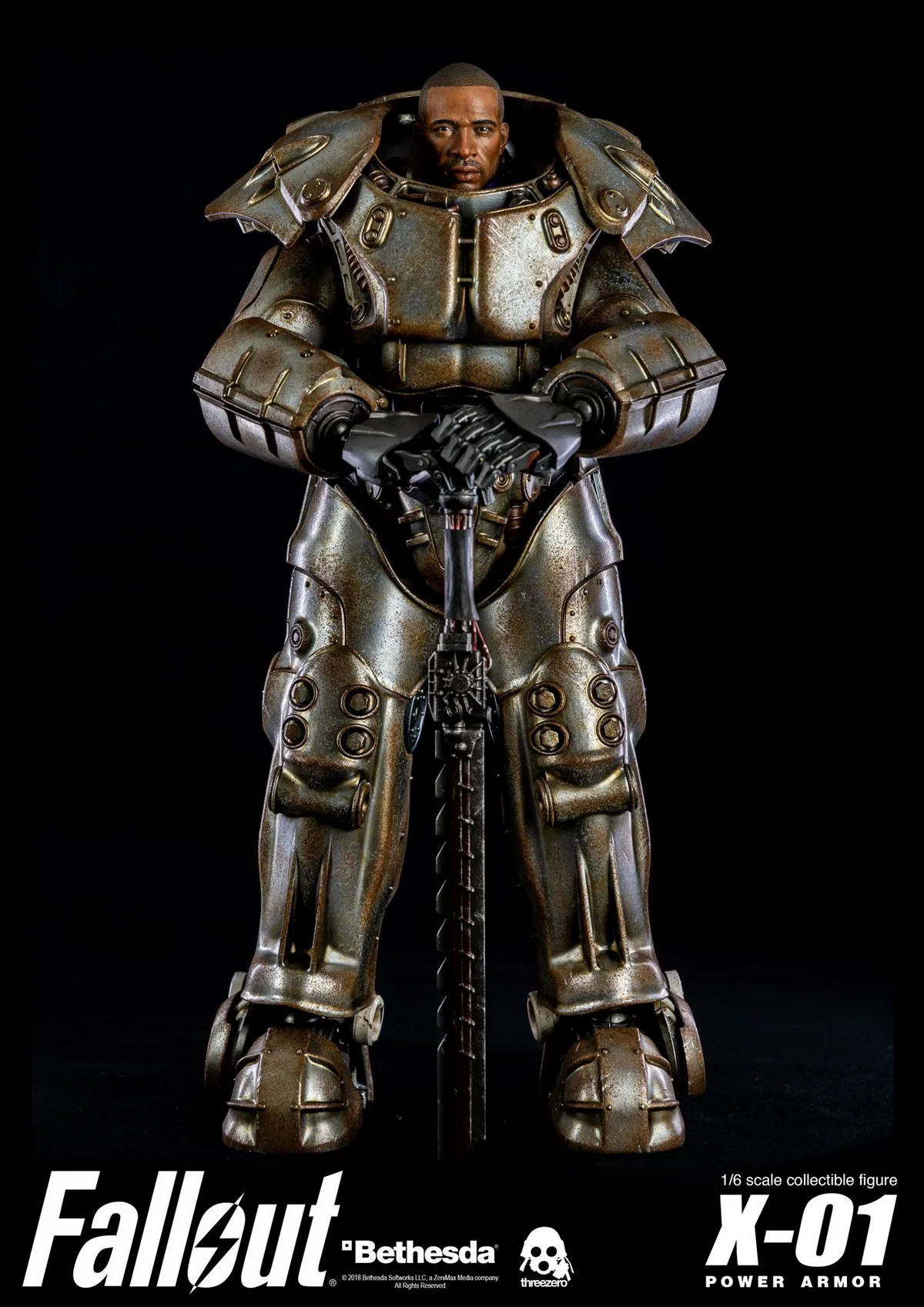 ThreeZero bestesta 1/6 Fallout 4 X-01 power Armor Mecha Коллекционная фигурка для фанатов подарок на праздник