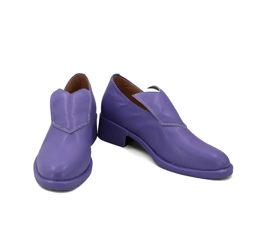 Обувь для костюмированной вечеринки в стиле аниме «Скуби-Ду Дафна»; фиолетовые ботинки на заказ