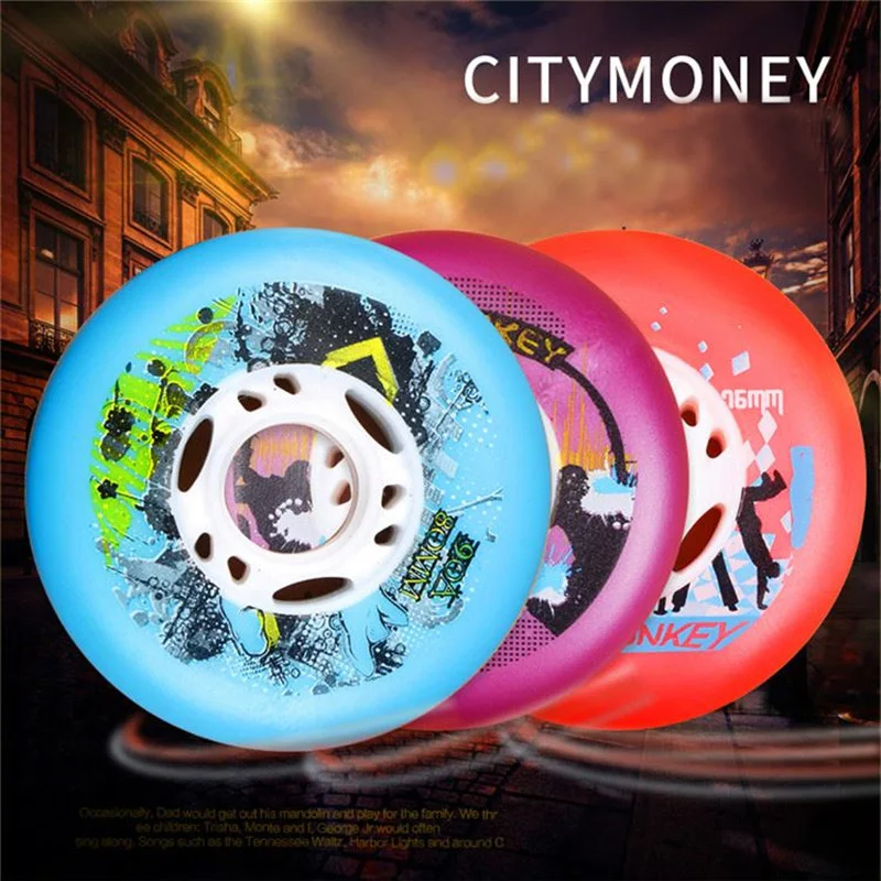 Japy تزلج 2017 CityMonkey 90A مضمنة تزلج عجلات سباق التعرج الأسطوانة تزلج عجلات ل سيبا الشارع انزلاق شحن التزلج Patines الإطارات Japy تزلج 2017 CityMonkey 90A مضمنة تزلج عجلات سباق التعرج الأسطوانة تزلج عجلات ل سيبا الشارع انزلاق شحن التزلج Patines الإطارات