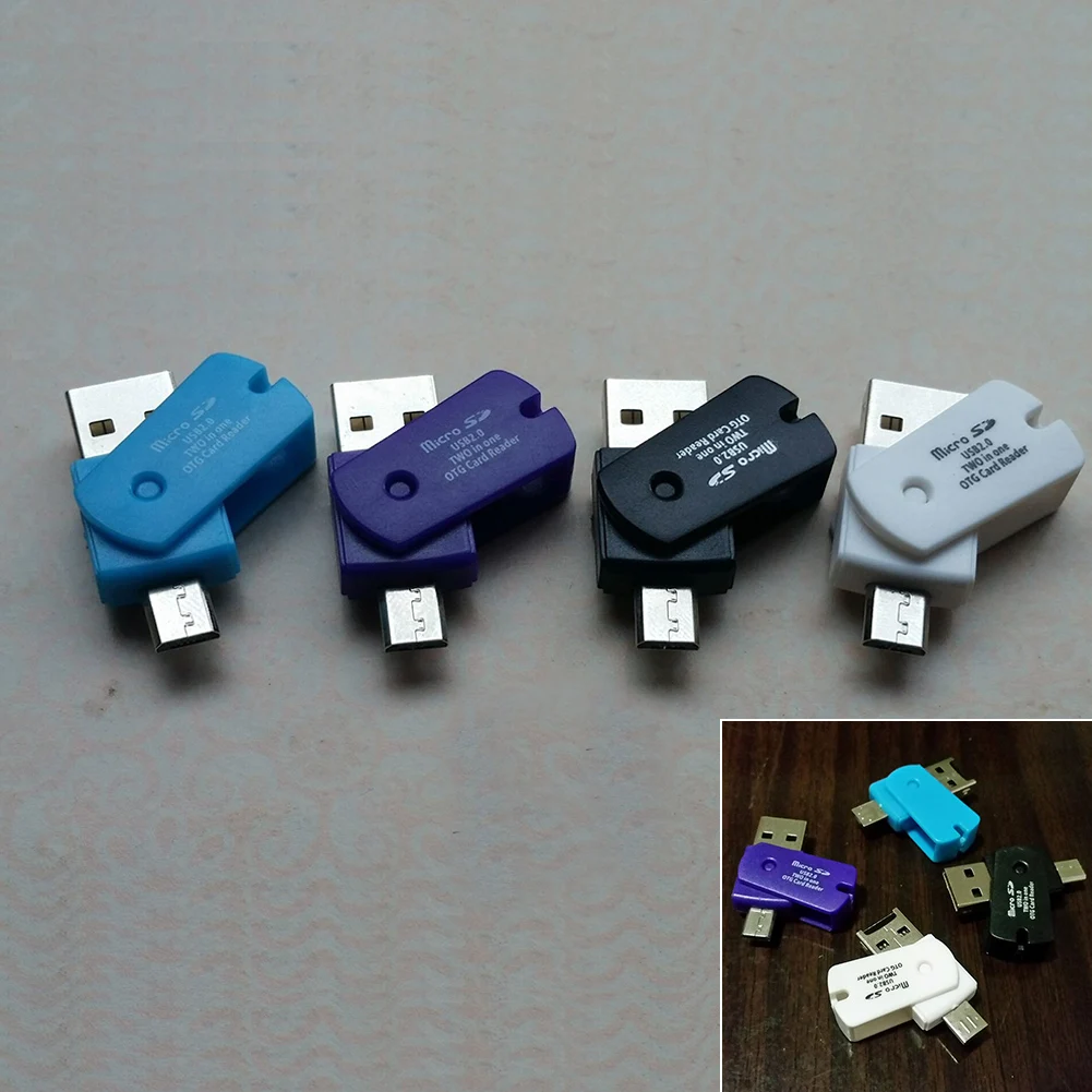Micro USB OTG кардридер TF/Micro Multi-function кардридер мобильный телефон OTG кардридер Универсальный