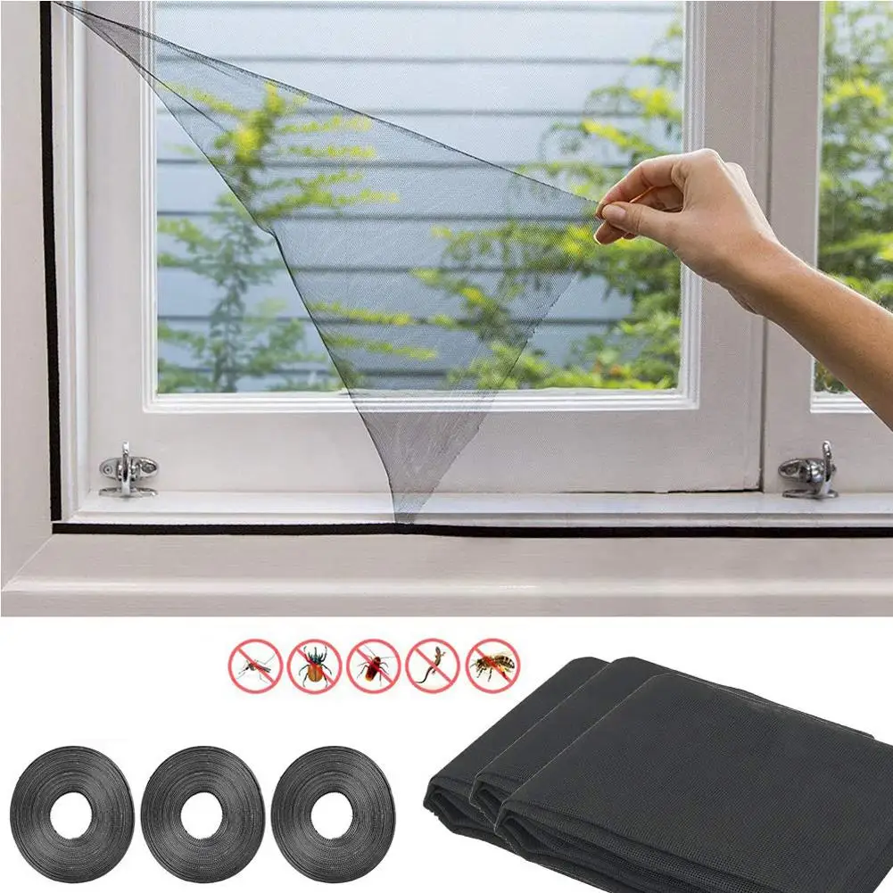 3 шт. DIY невидимая Прозрачная сетка для защиты от насекомых | Дом и сад