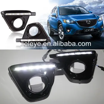 

FOR MAZDA CX-5 LED Fog Lights Daytime Running Light 2011-2014 Year Black Housing