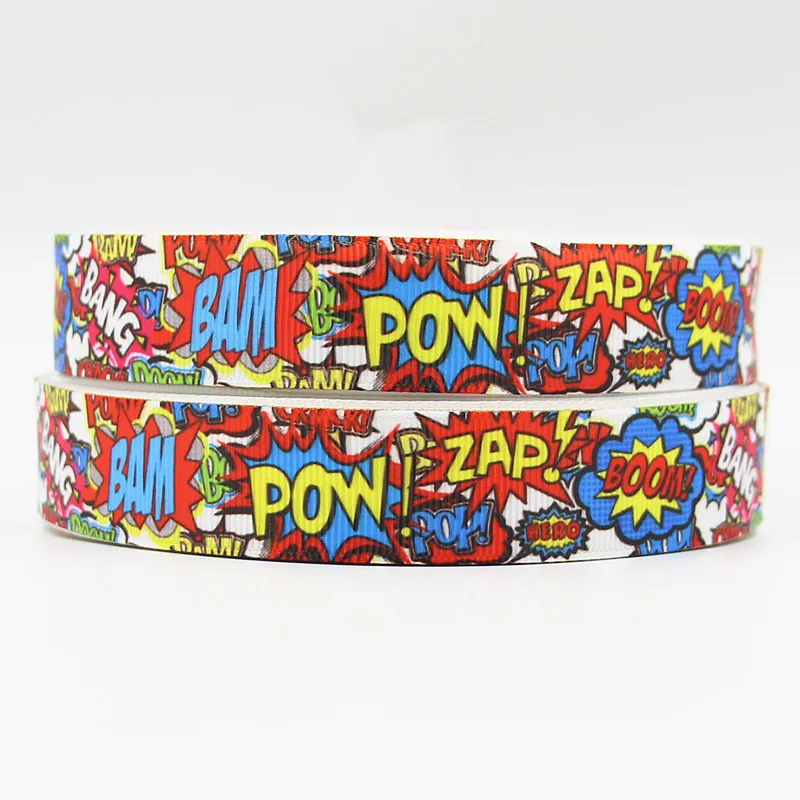 10 ярдов в партии 22 мм 38 75 160801029 дизайн печатные grosgrain ленты для hairbow | Дом и сад