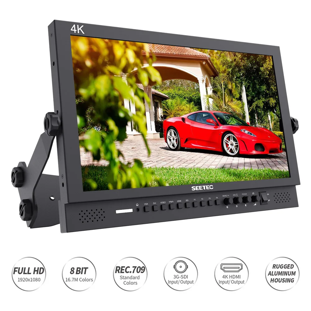SEETEC P173 9HSD 17 3 дюймов Pro широковещательный монитор 4 K HD 1920x1080 алюминиевый дизайн ЖК